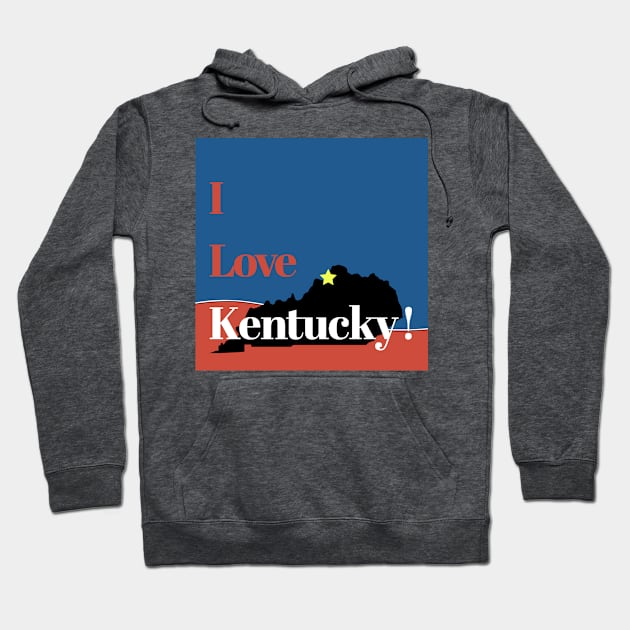 I Love Kentucky Podcast Hoodie by BGary